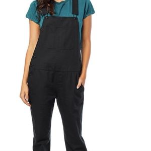 Fox racing flat black overalls